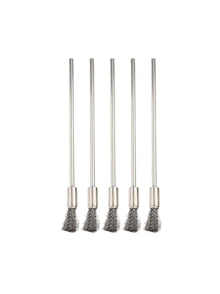Шлифовальные головки кистевые удлиненные 3шт ручка 5pcs