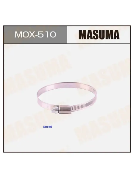 Хомут червячный 60-80mm H-9mm (нержавеющая сталь) (уп10)