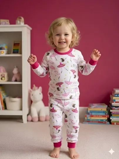 Детская пижама, хлопковая ткань, для детей 3–5-7 лет