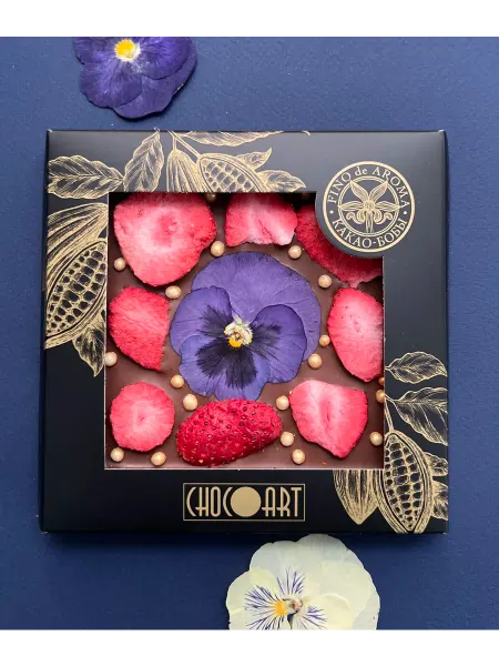 CHOCOART Шоколад плиточный молочный 35% подарочный