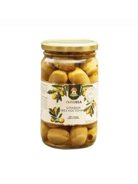 Юнона Оливки без косточки 350 г 2 шт