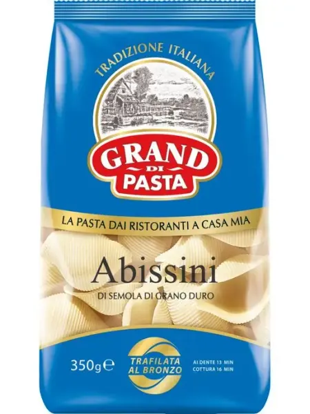 Grand di Pasta Макароны для запекания Abissini 350 г