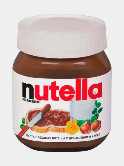 Паста ореховая Nutella, с добавлением какао, 350 г