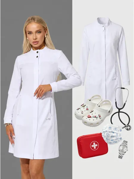 LIFEuniforms Халат медицинский женский