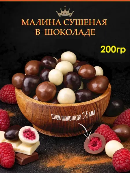 Тихоневич Р.В. Малина в шоколаде ассорти, конфеты