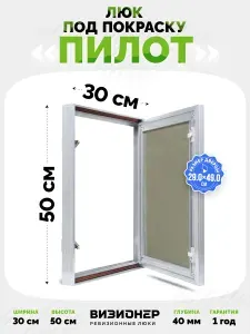 Визионер Люк под покраску Пилот 300х500
