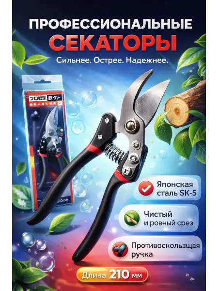 Эну1 Секатор садовый профессиональный 21 см