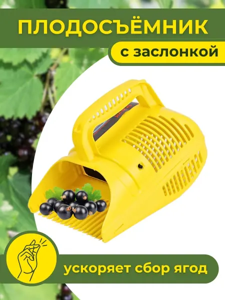 Жук Комбайн для сбора ягод с заслонкой