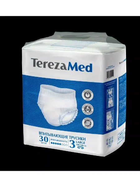 Terezamed трусы-подгузники для взрослых large (№3) 30 -1шт