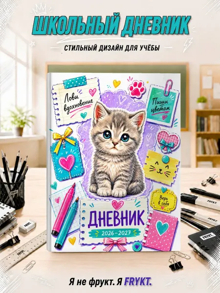 Школьный дневник 1-11 класс Маркерный стиль