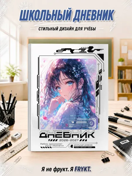 Школьный дневник 1-11 класс Сёдзё-романтика