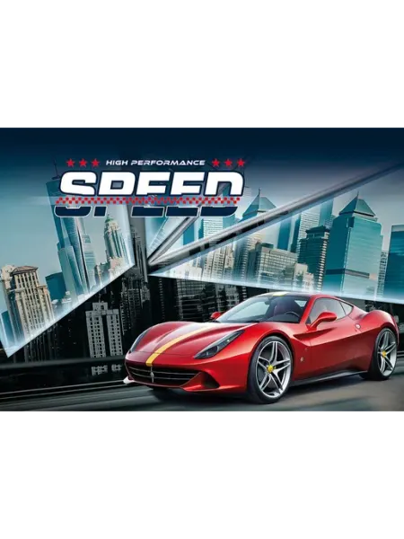 ПЧЕЛКА Подкладка для письма и лепки детская А4 Mega auto НПД