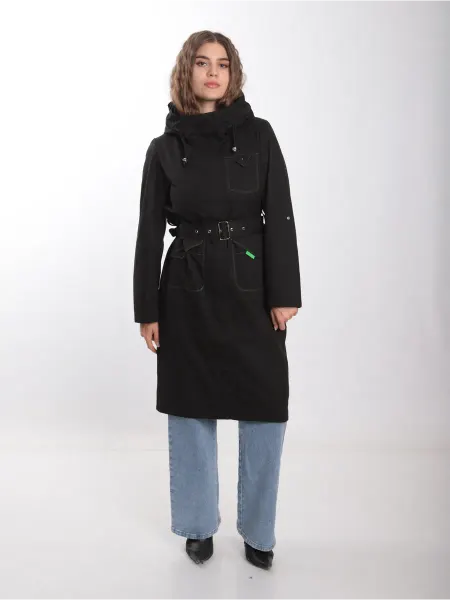 A-Z Fashion Плащ демисезонный тренч