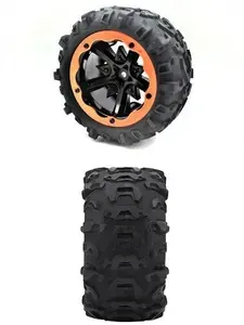 Remo Hobby Колесо в сборе для RH8035 36 (левое красное), 1шт,P3978O-L