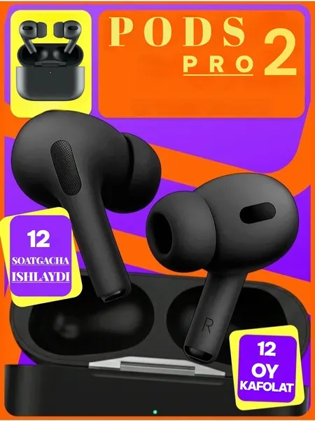 Беспроводные наушники AirPods Pro 2, AirPods 3 Bluetooth V5.0