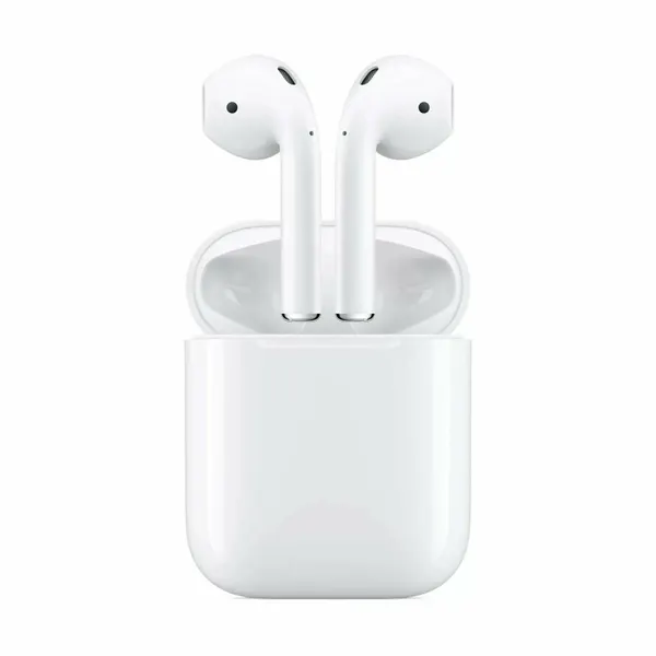 Беспроводные наушники App1e A-Pods2 с зарядным футляром , Lightning, белый