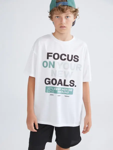 LC Waikiki LCW Kids футболка для мальчиков с принтом