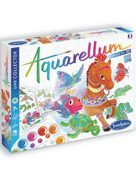 SentoSpherE Aquarellum Live Collector Акварельная раскраска 6704