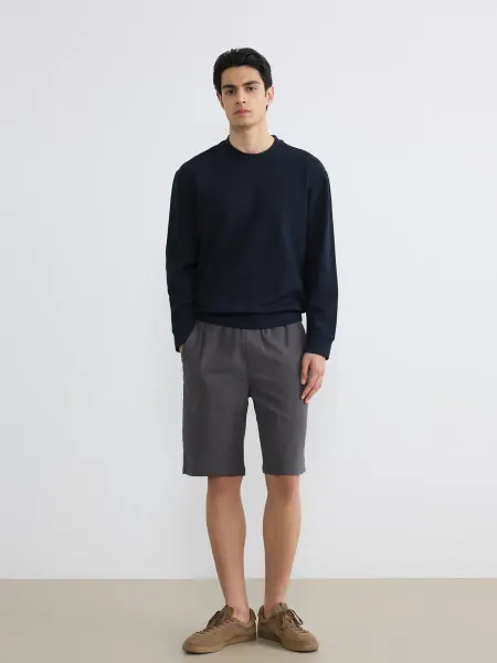 LC Waikiki Мужские шорты Regular Fit льняного вида