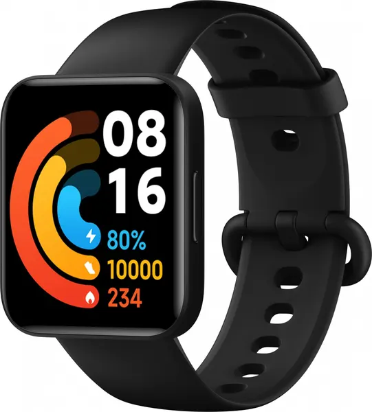 Умные часы Xiaomi Poco Watch BHR5725GL, 1.6, черный / черный