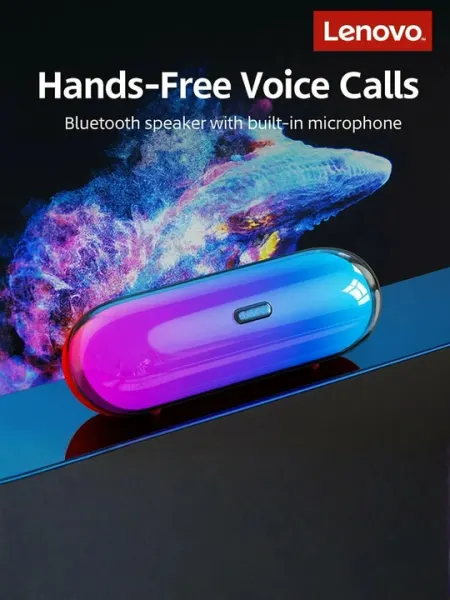 Портативная Bluetooth-колонка Lenovo TS40 PRO с 360° звуком и мощным сабвуфером