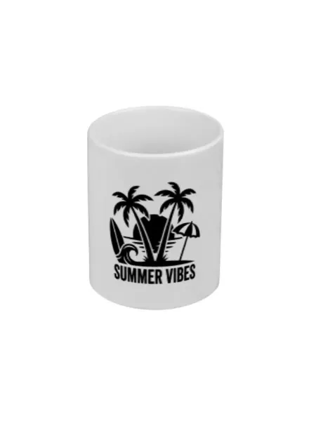 FUN.ru Кружка для чая и кофе с принтом Summer Vibes Пляжный рай по