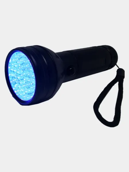 Ультрафиолетовый фонарик, 51 LED, для маникюра, проверка банкнот