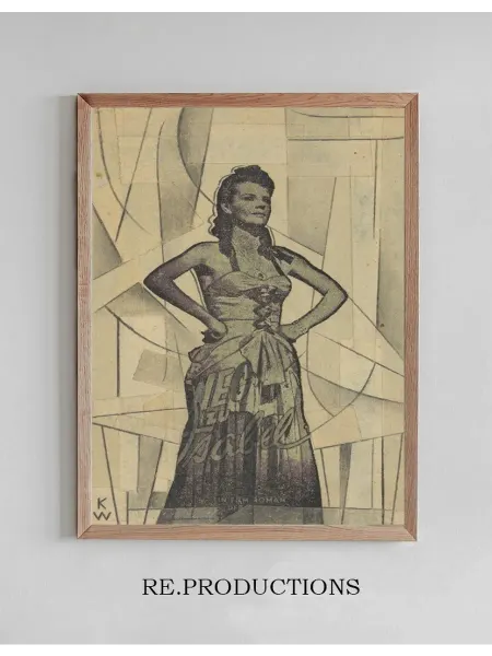 Re.productions Постер Ohne Titel (Collage), aus, ‘Die 150 - Karl Wiener