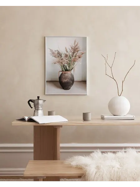 Onllyart Постер 21x30 Деревенская тростниковая ваза