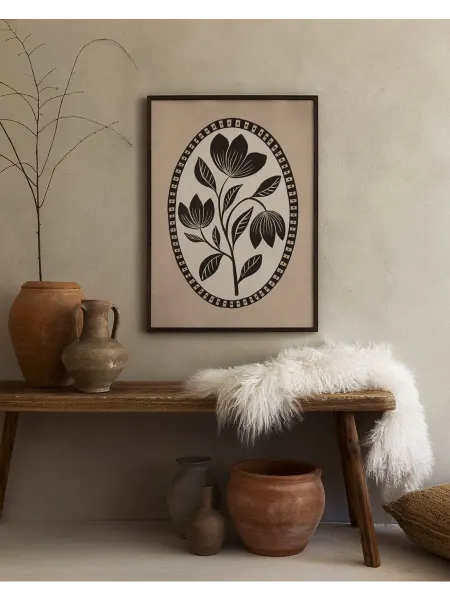 Onllyart Постер 21x30 Готический цветок