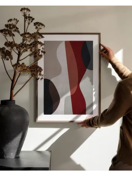 Onllyart Постер 21x30 Смелые графические формы №2