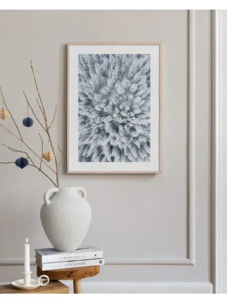 Onllyart Постер 21x30 заснеженные деревья
