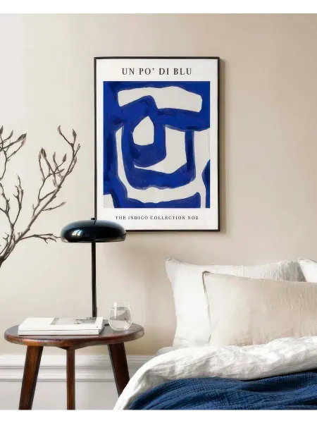 Onllyart Постер 21x30 маленький синий №2