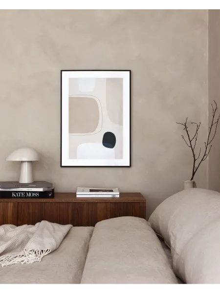 Onllyart Постер 30x40 графические нейтральные цвета №1