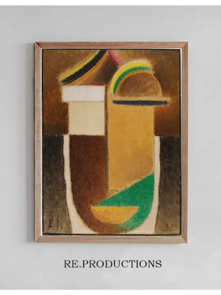 Re.productions Постер Abstrakter Kopf - Alexej von Jawlensky