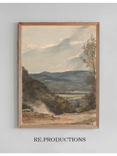 Re.productions Постер Fort Putnam From Across the River - Thomas Sully