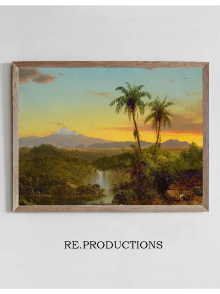 Re.productions Постер South American Landscape - Frederic Edwin Church