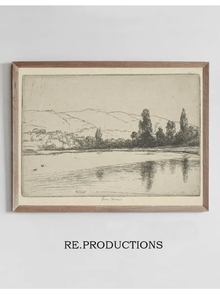 Re.productions Постер Among the Hills - Ernest Haskell
