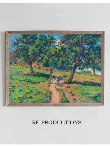 Re.productions Постер Chemin à Damiette - Armand Guillaumin