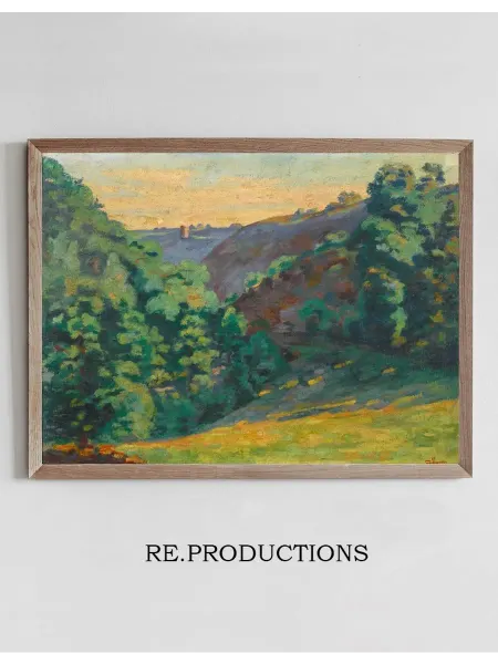 Re.productions Постер Crozant, Le Ravin De La - Armand Guillaumin