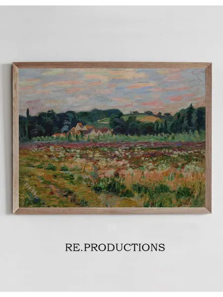 Re.productions Постер Prairie à Epinay sur Orge, le - Armand Guillaumin