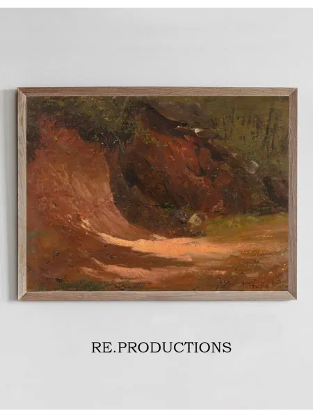 Re.productions Постер Woodland bank, Jamaica - Frederic Edwin Church