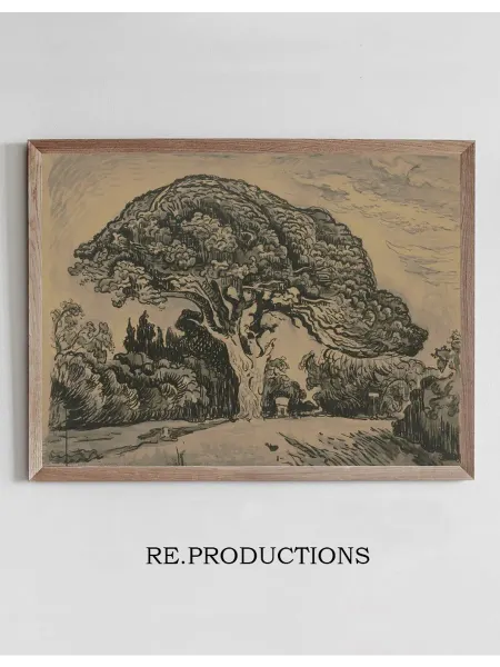 Re.productions Постер Le Pin Bertaud - Paul Signac