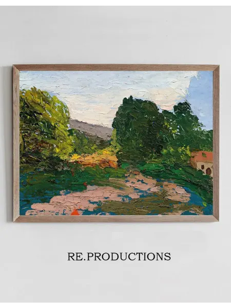 Re.productions Постер Paysage Du Midi - Paul Cézanne