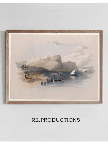 Re.productions Постер Fortress of Ibrim, Nubia. - David Roberts