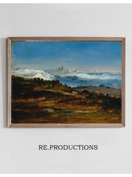 Re.productions Постер The Pyrenees - Narcisse-Virgile Diaz de La Peña