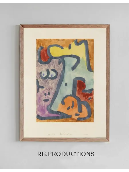Re.productions Постер Die Schattige (The shadowy one) - Paul Klee