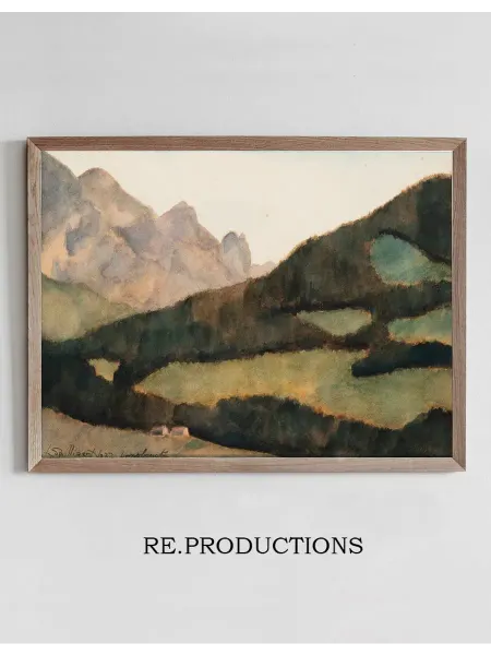 Re.productions Постер Paysage d’Innsbruck - Léon Spilliaert