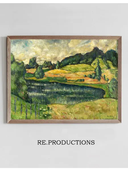 Re.productions Постер Landscape from Estonia - Konrad Mägi
