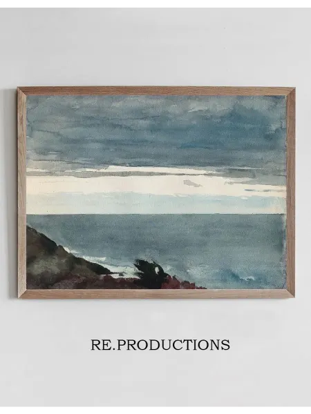 Re.productions Постер Prout’s Neck, Evening - Winslow Homer
